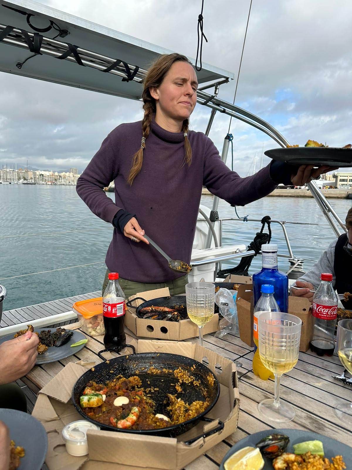 Paella on board
