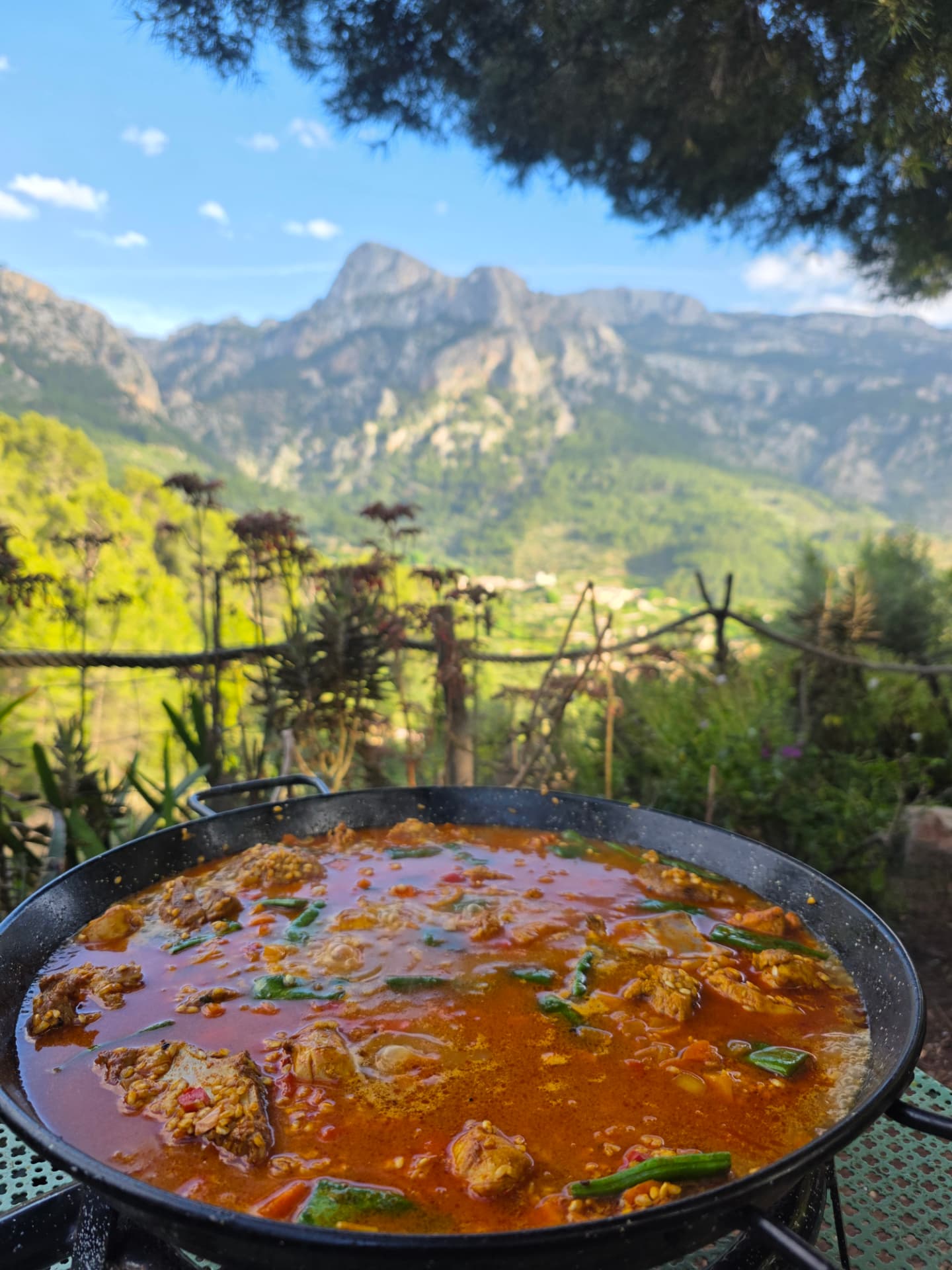 Fire, rice and the sierra